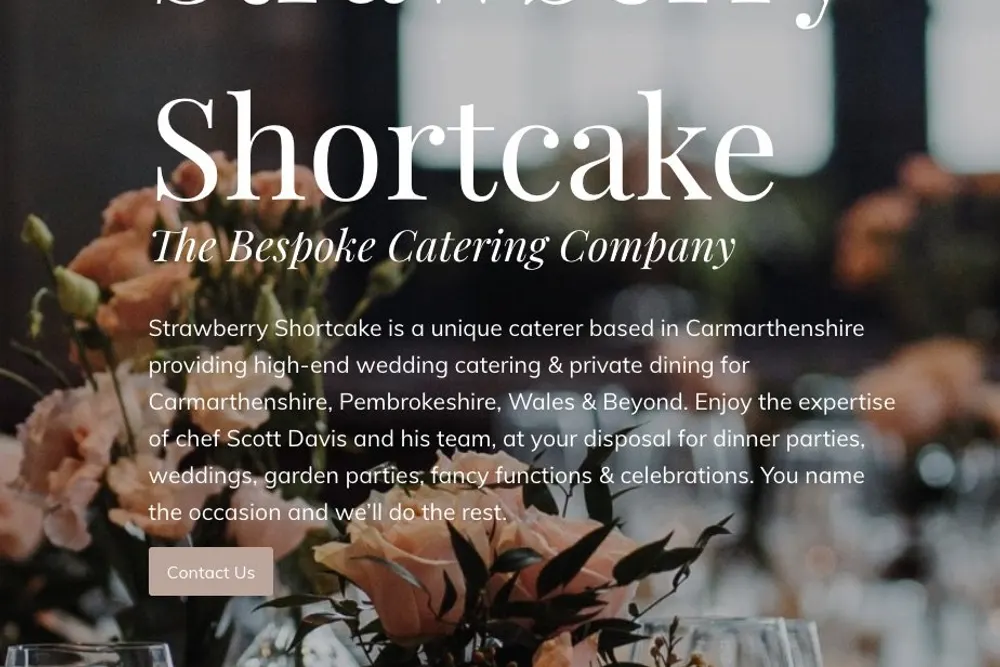 Strawberry Shortcake Catering