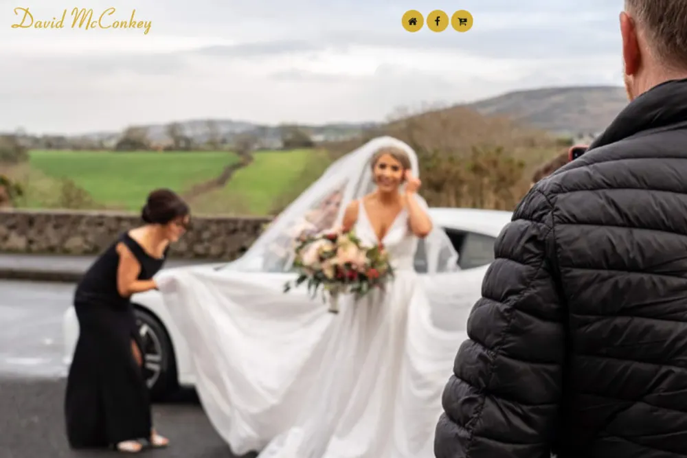 David McConkey Wedding Florist | Wedding Flower Hire | Belfast