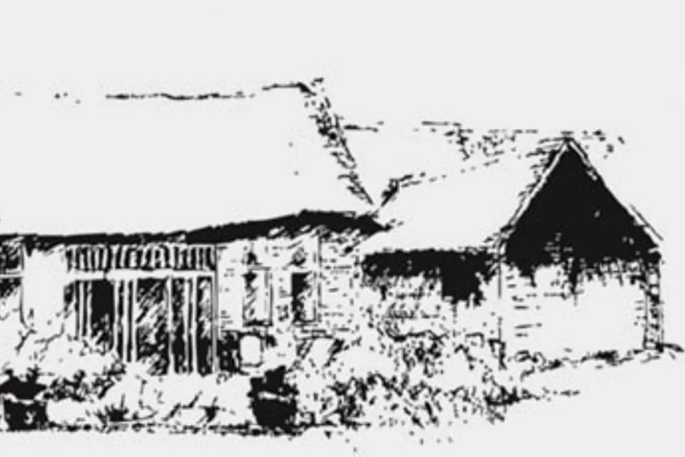 The barn