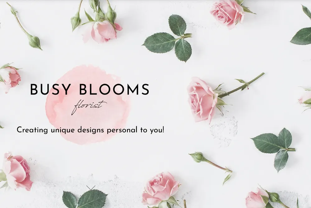 Busy Blooms florist for wedding & funeral designs