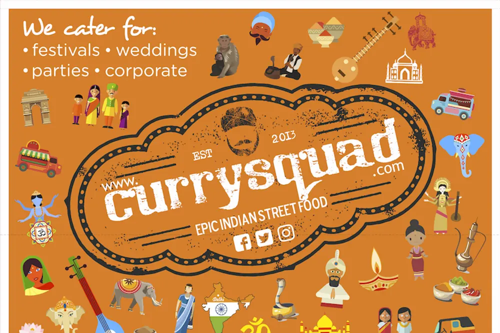 Curry Squad - Indian Street Food and Bar Services Across Sussex Surrey and Kent